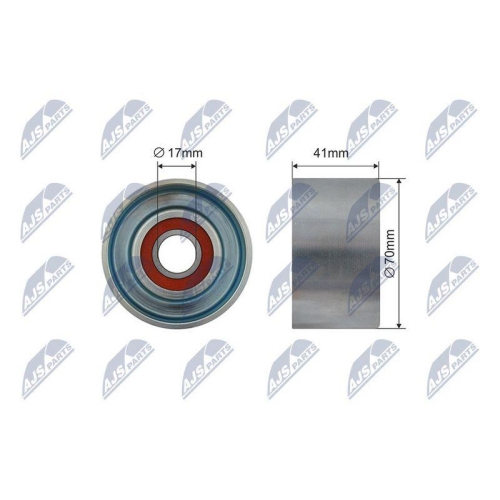 Rola ghidare curea transmisie Toyota Land Cruiser 200 (J2) 2007-2008, 16620-51011