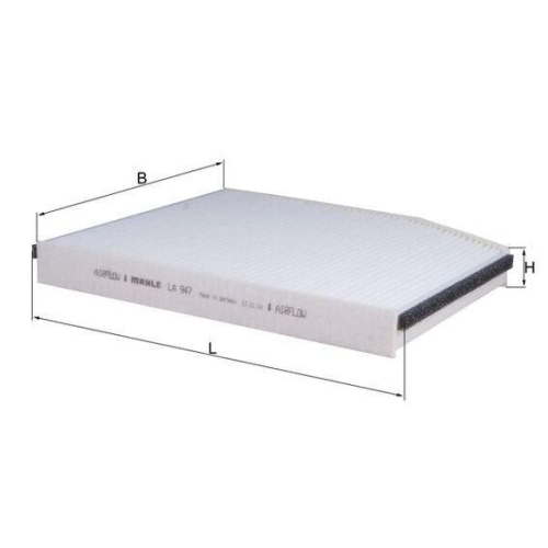 MAHLE Filtru, aer habitaclu