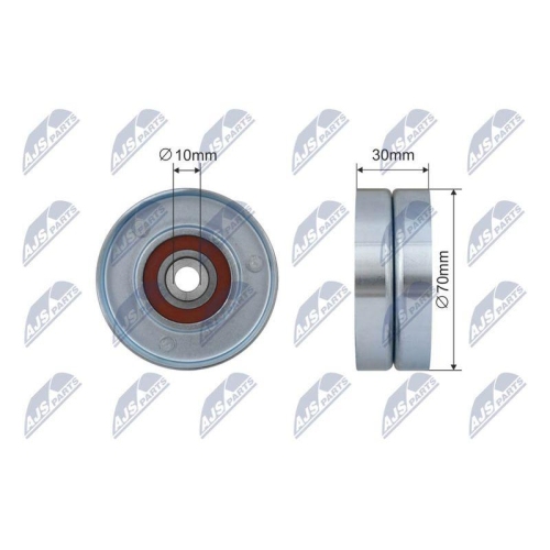 Rola ghidare curea transmisie Toyota Land Cruiser Prado 120 2002-2009, Highlander 2007-2013, Toyota Sienna 4wd 2010-, Lexus Rx350, 450h 4wd 2008-2015, 500141