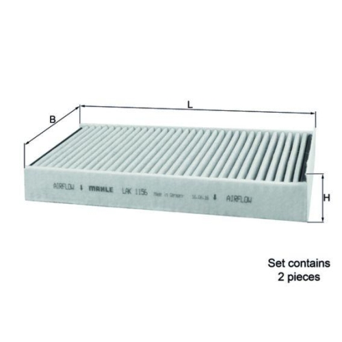 MAHLE Filtru, aer habitaclu