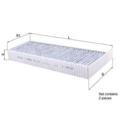 MAHLE Filtru, aer habitaclu