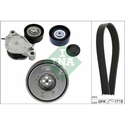 Set curea transmisie BMW 2 Active Tourer (F45) 11.13-10.21, 2 Gran Tourer (F46) 07.14-, X1 (F48) 11.14-12.22; Mini Mini (F55) 09.13-, Mini (F56) 12.13-, Mini Cabriolet (F57) 11.14-, Mini Clubman (F54) 11.14-, Mini Countryman (F60) 10.16-, INA