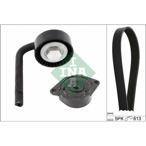 Set curea transmisie BMW 3 (E46) 12.97-05.05, 3 Touring (E46) 06.99-07.05, 5 (E39) 09.95-07.03, 5 Touring (E39) 09.96-06.04, 7 (E38) 03.94-11.01, X5 (E53) 01.00-12.06, INA