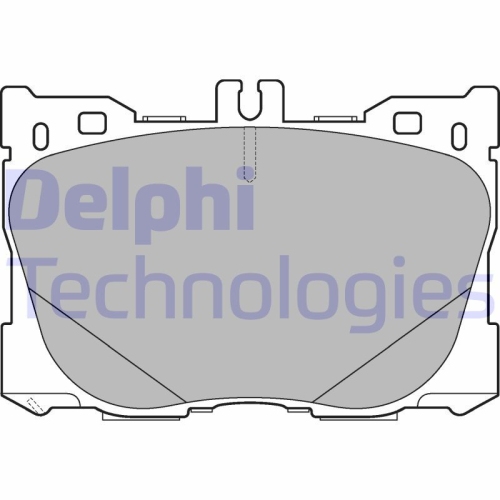 DELPHI set placute frana,frana disc