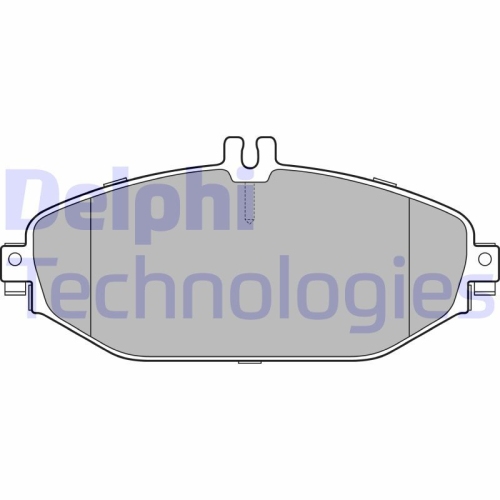 DELPHI set placute frana,frana disc