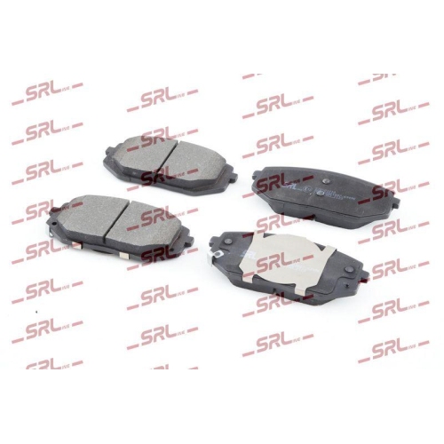 Placute frana Hyundai Ioniq 5 (Ne), Ioniq 6 (Ce), Tucson (Nx4e; Kia Ev6 (Cv), punte fata, cu indicator uzura acustic, SRLine