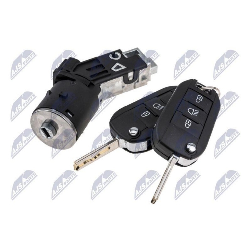 Contact pornire Citreon C3 2009-, C4 Cactus 2014-, C5 3 2008-, Jumpy 2016-, Peugeot 208 2012-, 308 2 2013-, 2008 2013-, 3008 2009-, Expert 2007-, 3 Pini-doua chei cu telecomanda inclusa, 9673257480