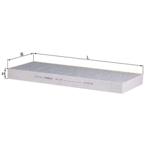 MAHLE Filtru, aer habitaclu