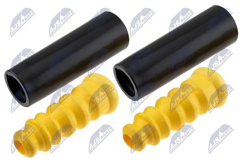 Capac protectie, burduf amortizor Chevrolet Aveo 2003-2013, Daewoo Kalos 2003-2010; set, partea din spate; 96494604; NTY, aftermarket
