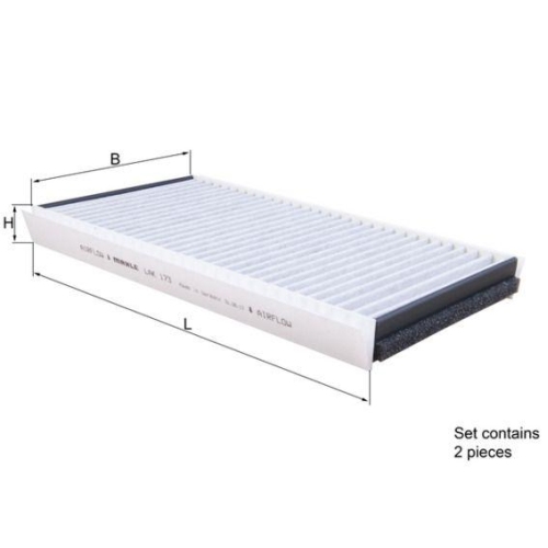 MAHLE Filtru, aer habitaclu