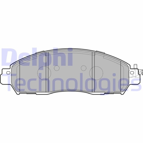 DELPHI set placute frana,frana disc