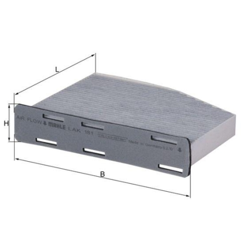 MAHLE Filtru, aer habitaclu