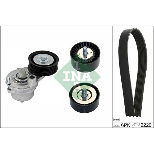 Set curea transmisie Chevrolet Captiva (C100 C140) 06.06-, Cruze (J300) 05.09-, Cruze Estate (J308) 08.12-, Cruze Liftback (J305) 12.10-, Orlando (J309) 12.10-; Opel Antara A (L07) 08.06-08.17, INA