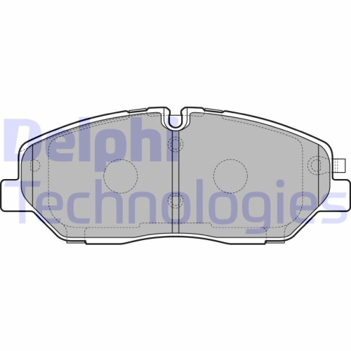 DELPHI set placute frana,frana disc