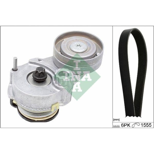 Set curea transmisie Chevrolet Cruze (J300) 05.09-, Cruze Estate (J308) 08.12-, Cruze Liftback (J305) 12.10-, Orlando (J309) 12.10-; Opel Astra J (P10) 09.09-04.16, Astra J Gtc 10.11-04.18, Astra J Sedan 06.12-, Astra J Sports Tourer (P10) 10.10-10.15, In