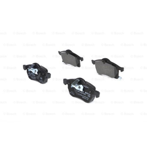 Set placute frana BOSCH 0986424457 fata Opel Astra G Hatchback (F48, F08) Astra G Cupe (F07) Zafira A (F75) Astra G Limuzina (F69) Astra G Combi (F35) Astra G Cabriolet (F67) Astra G Caroserie (F70) Z