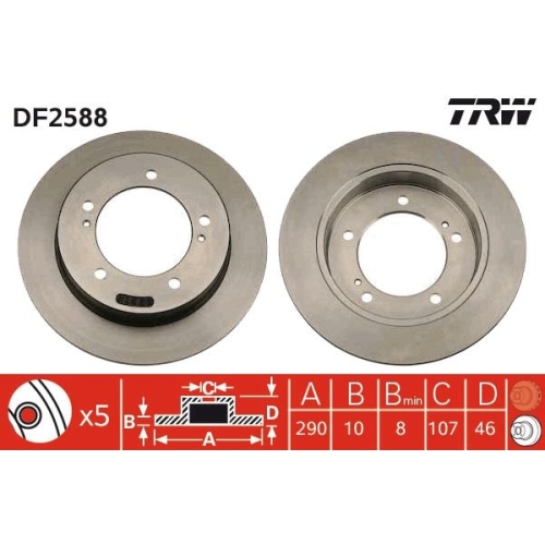 TRW Disc frana