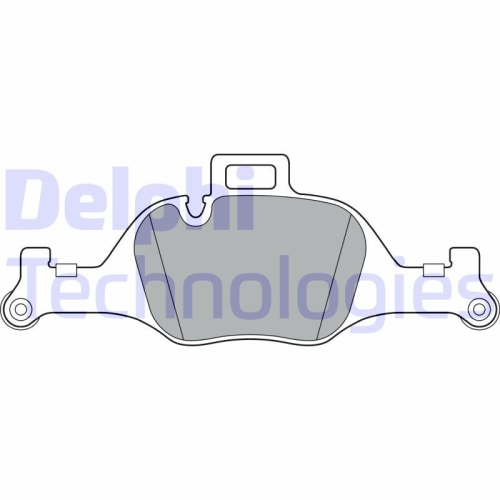 DELPHI set placute frana,frana disc