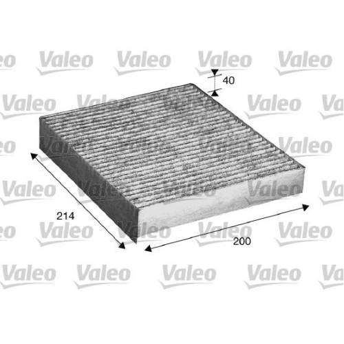 Filtru polen, habitaclu Valeo 715533