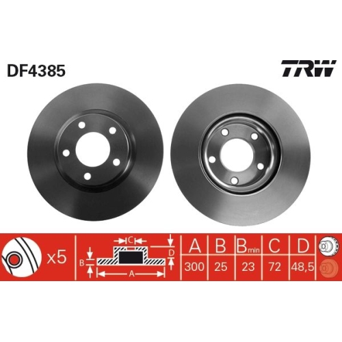 TRW Disc frana