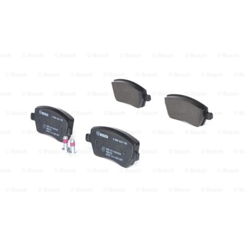 Set placute frana Bosch 0986424795, parte montare : punte fata