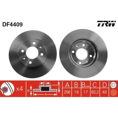TRW Disc frana