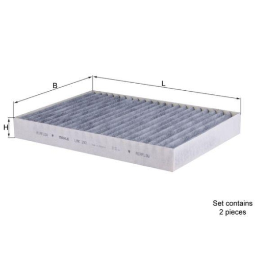 MAHLE Filtru, aer habitaclu