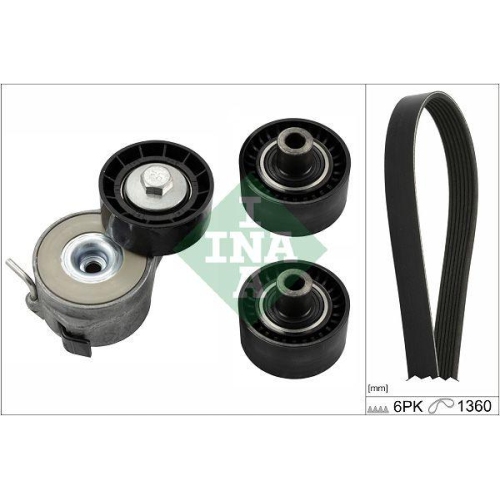 Set curea transmisie Citroen Berlingo / Berlingo First Box (M), Berlingo / Berlingo First Mpv, Berlingo Box (B9), Berlingo Multispace (B9), Berlingo Platform / Chassis (B9), Jumpy 2 (Vf7), Jumpy 2 Box, Jumpy 2 Platform / Chassis, Nemo Box (Aa), Nemo Mpv (