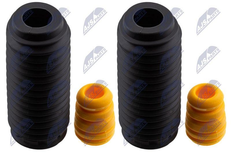 Capac protectie, burduf amortizor Citroen C-Elysee 2012-2017, C3 2016-, Peugeot 208 2012-2019, 301 2012-; set, partea din fata; 9677609080; NTY, aftermarket