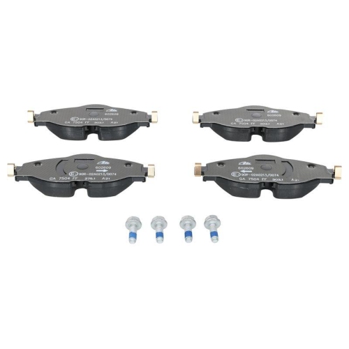 Placute frana fata Ate, Audi A1 City Carver (Gbh), 07.2019-, A1 Sportback (Gba), 07.2018-, Vw Caddy 2015-, Polo (Aw1, Bz1), 06.2017-, T-Roc 2017-, Up! 2011-,
