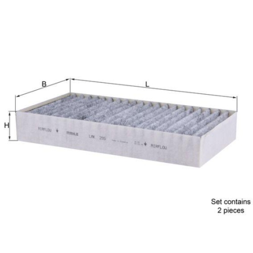 MAHLE Filtru, aer habitaclu