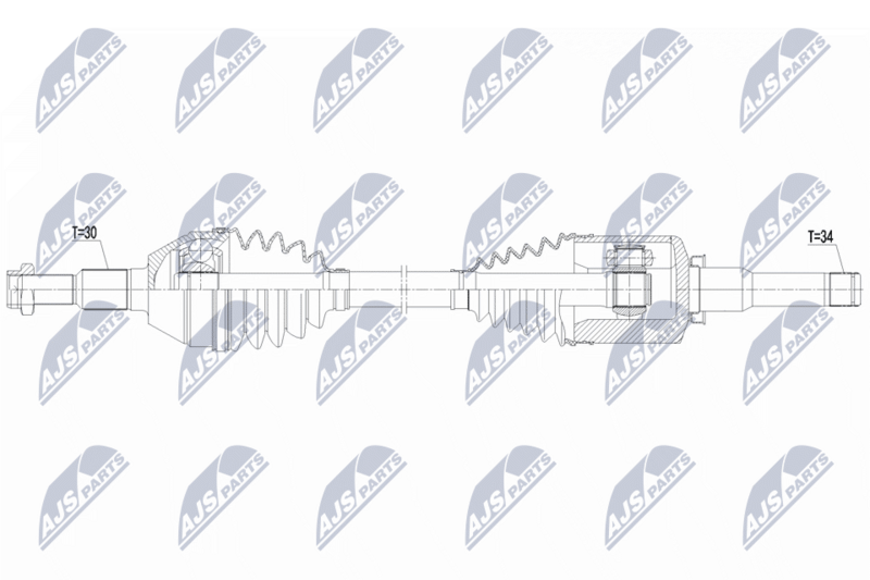 Planetara Opel Antara A 2WD, 4WD 2010-, Chevrolet Captiva 2WD, 4WD 2010-; partea din fata, stanga, cutie viteze automata; 95299895; NTY, aftermarket