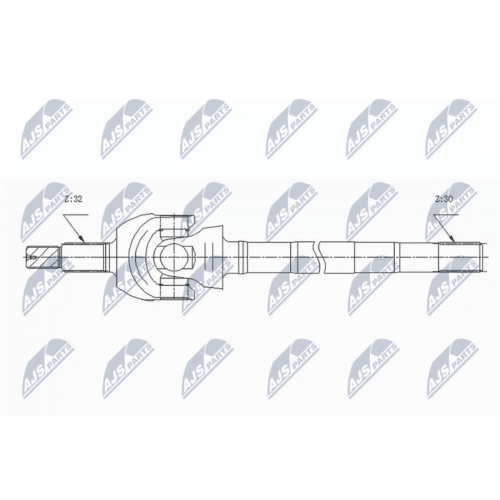Planetara Jeep Wrangler 2007-2018, Fata, Stanga, Dana 44, 68145209AA