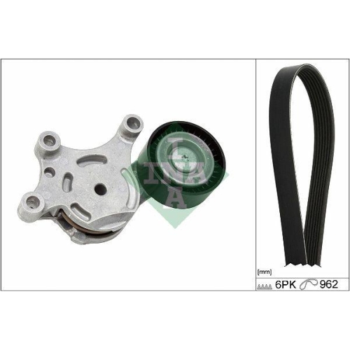 Set curea transmisie Citroen C1 (Pm , C4 Grand Picasso 2 (Da , C4 Picasso 2 Van (Dd), C4 Picasso Ii, C-Elysee (Dd); Ford C-Max 2 (Dxa/Cb7, C-Max 2 Van, Focus 3 Box / Estate, Focus 3 Saloon, Focus 3 Turnier, Focus 3 Van / Liftback, Focus Iii, Galaxy 2 (Wa6