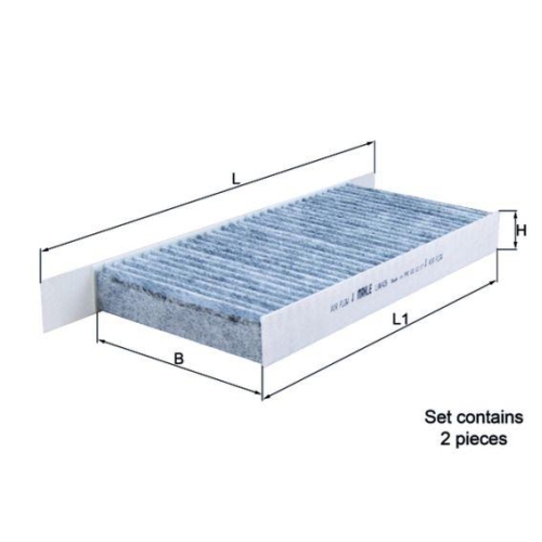 MAHLE Filtru, aer habitaclu