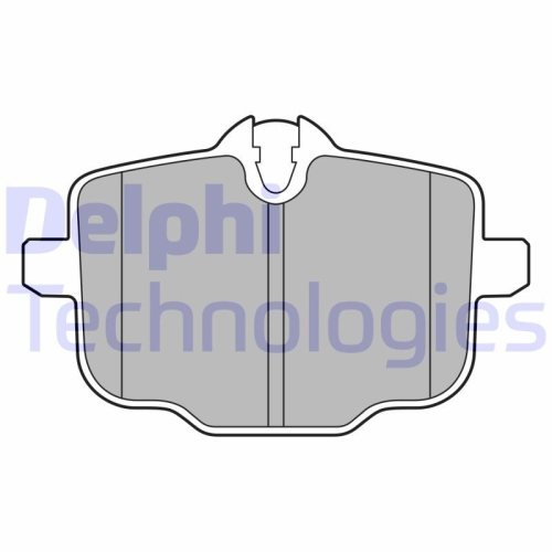 DELPHI set placute frana,frana disc