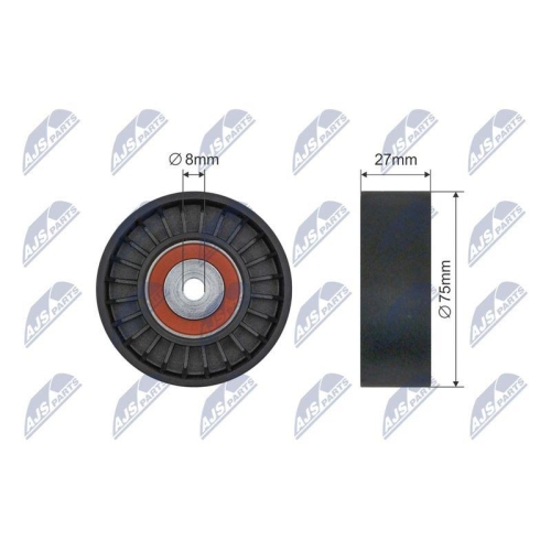 Rola intinzator curea transmisie Audi A4 B7 2.7tdi 2005-2008, A6 C6 2.7tdi, 3.0dti 2004-2011, 059145201E