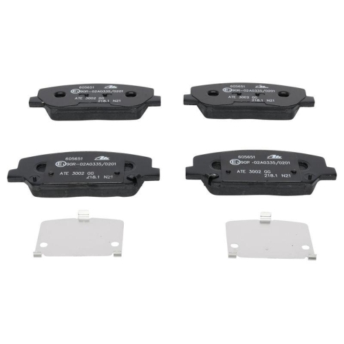 Placute frana fata Ate, Hyundai I30 (Gd), 06.2011-, Veloster (Fs), 03.2011-12.2017, Kia Cee'd (Jd), 05.2012-, Pro Cee�D (Jd), 03.2013-,