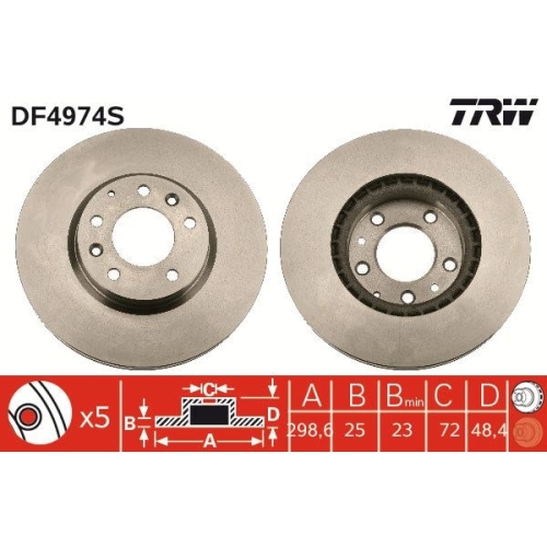 TRW Disc frana