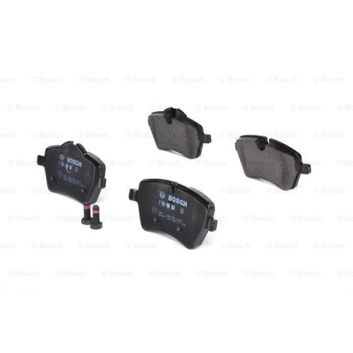 Set placute frana BOSCH 0986494168 fata Mini Mini Cabriolet (R57) Mini Roadster (R59) Mini Cupe (R58) Mini Cabriolet (R52) Mini (R50, R53) Mini Clubman (R55) Mini (R56)