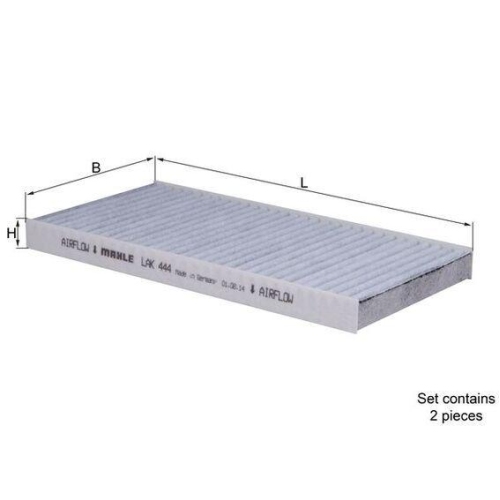 MAHLE Filtru, aer habitaclu