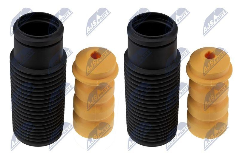 Capac protectie, burduf amortizor Fiat Grande Punto 2005-2015, Punto / Punto Evo 2009-, Alfa Romeo Mito 2008-2018, Opel Corsa 2006-2014; set, partea din spate; 51860321; NTY, aftermarket