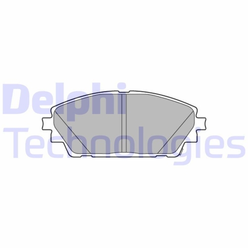 DELPHI set placute frana,frana disc