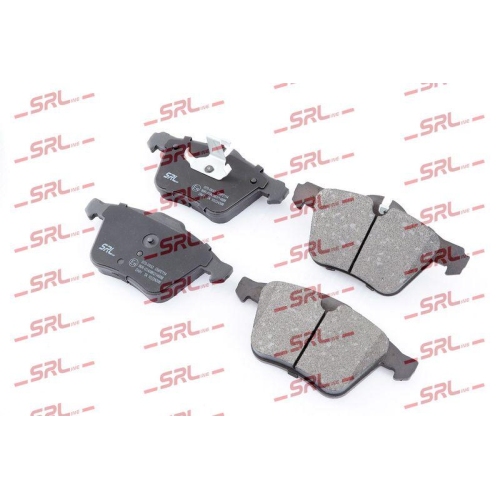 Placute frana Jaguar F-Type Convertible (X152), F-Type Coupe (X152), Xj (X351), punte fata, pregatit pentru senzor uzura; SRLine