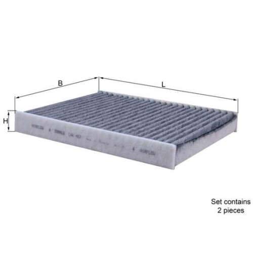 MAHLE Filtru, aer habitaclu