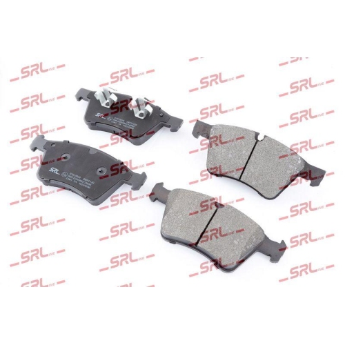 Placute frana Mercedes Gl-Class (X164), M-Class (W164), R-Class (W251, punte fata, pregatit pentru senzor uzura; SRLine