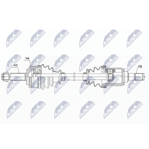 Planetara Kia Ceed 1.4, 1.6 2006-2012, Pro Ceed 1.4, 1.6 2008-2012, Stanga, CV Manuala, NPW-KA-368