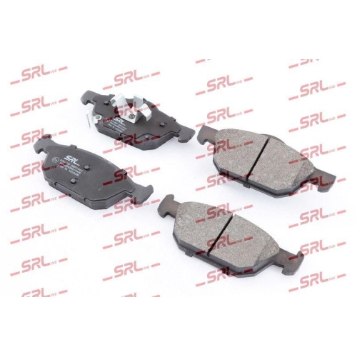 Placute frana Honda Accord 8 (Cu), Accord 8 Estate (Cw), Civic Ix (Fk), Civic Ix Sedan (Fb), Civic Ix Tourer (Fk), Civic X Liftback (Fc, Civic X Sedan (Fc ), punte fata, cu indicator uzura acustic, SRLine
