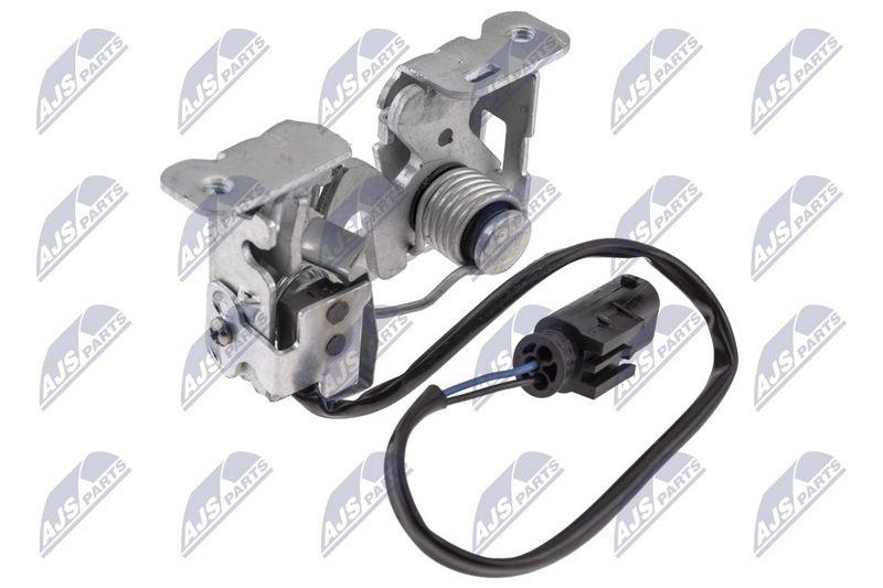 Incuietoare masca motor BMW X5 (F15) 2013-, X6 (F16) 2014-; dreapta, cu comutator; 51237308068; NTY, aftermarket