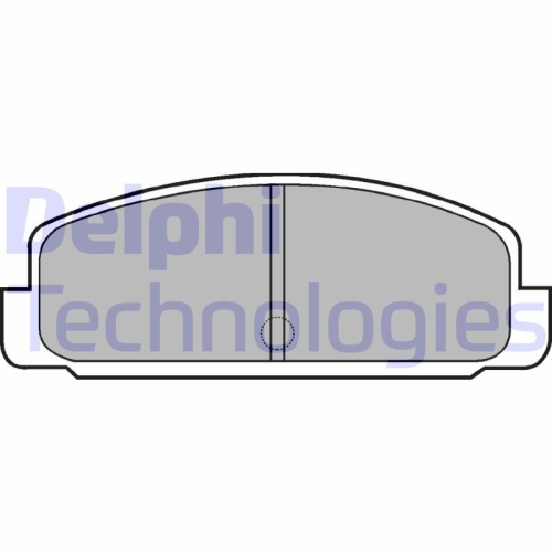 DELPHI set placute frana,frana disc